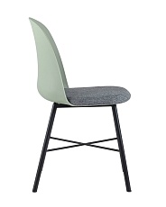 Кухонный стул Stool Group Shell с мягким сиденьем серо-зеленый 8336 greyish green 70077 2