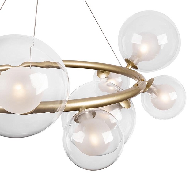 Подвесная люстра Freya Duo FR5139PL-10MG изображение 2 Подвесная люстра Freya Duo FR5139PL-10MG Фото № 2