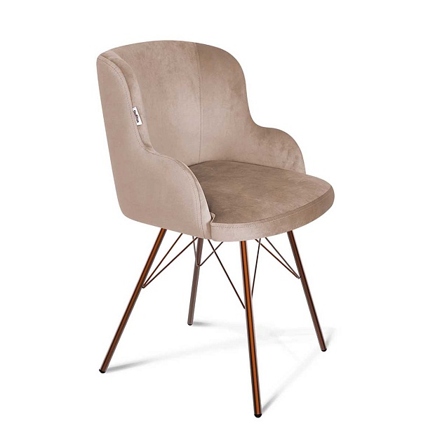 Кухонный стул Sheffilton SHT-ST39/S37 латте/медный металлик 8310833502 изображение 1 Кухонный стул Sheffilton SHT-ST39/S37 латте/медный металлик 8310833502 Фото № 1