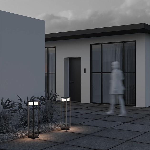 Ландшафтный светодиодный светильник Maytoni Baker Street O021FL-L10B3K Фото № 11