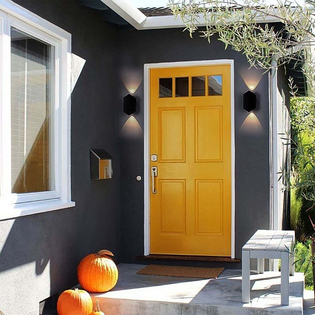 Уличный настенный светодиодный светильник Escada 30004P/03Led Фото № 5