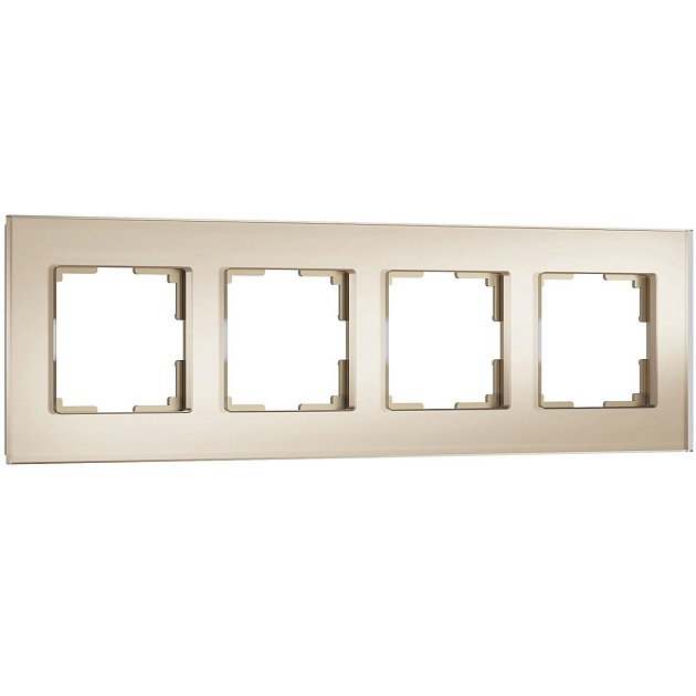 Рамка Werkel Senso на 4 поста W0043111 4690389200502 изображение 1 Рамка Werkel Senso на 4 поста W0043111 4690389200502 Фото № 1