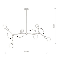 Подвесная люстра Nowodvorski Twig 9138 1