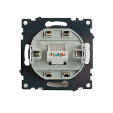 Розетка компьютерная RJ-45 Stekker Катрин золото GLS00-7107-08 49227 1