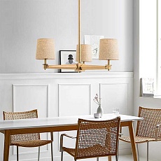 Подвесная люстра Imperium Loft Jorgenson D70 White/Dark Wood 203579-26 1
