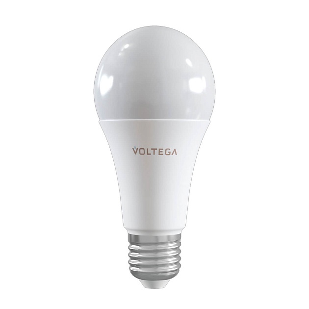 Лампа светодиодная Voltega E27 15W 4000K матовая VG2-A60E27cold15W 7157 фото 