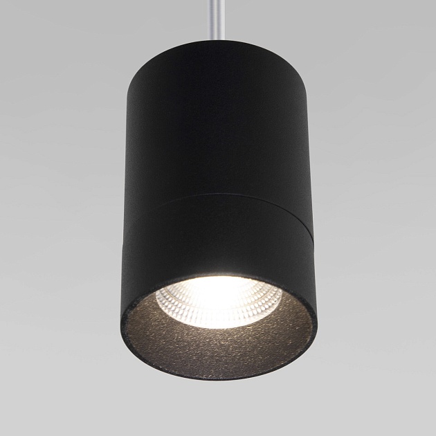 Подвесной светодиодный светильник Eurosvet Piccolo 50248/1 LED черный фото 2