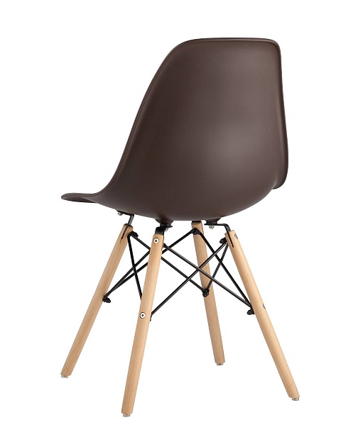 Комплект стульев Stool Group DSW коричневый x4 УТ000005350 фото 4