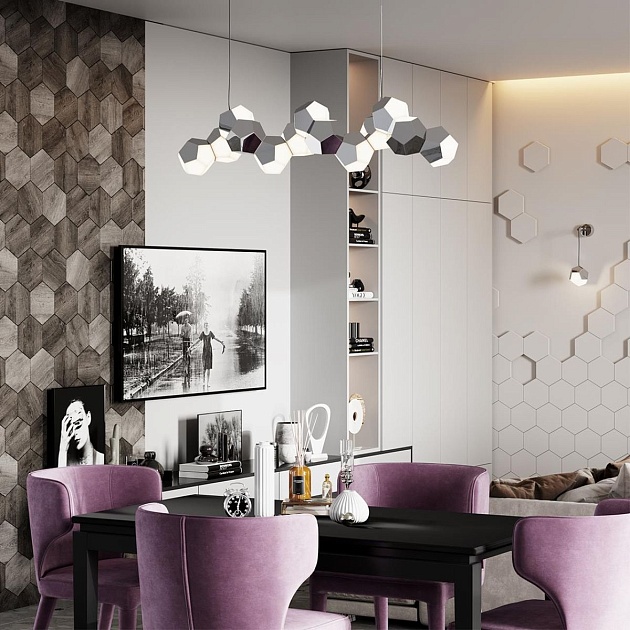 Настенный светильник Odeon Light Hightech Bingo 4304/7WL Фото № 7