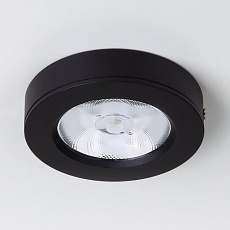 Потолочный светодиодный светильник Elektrostandard DLS030 черный a052414 1