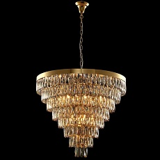 Подвесная люстра Crystal Lux Abigail SP22 D820 GOLD/AMBER 3