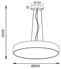 Подвесной светодиодный светильник Deko-Light Menkar 342212 1