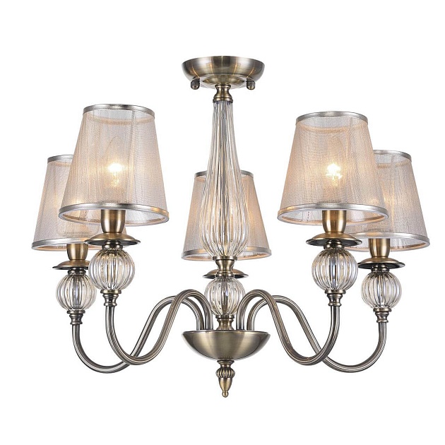 Подвесная люстра Freya Inessa FR2685PL-05BZ Фото № 3