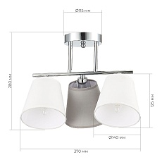 Потолочная люстра Evoluce Prato SLE300402-03 2