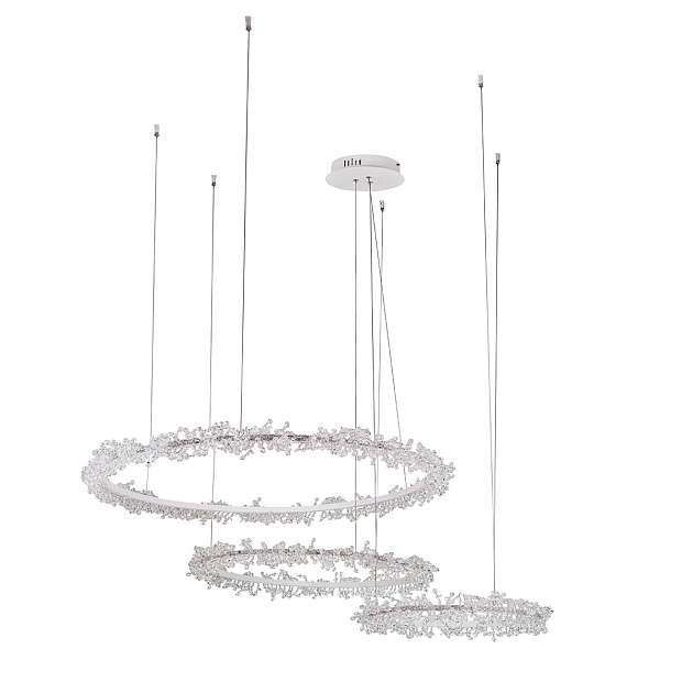 Подвесная светодиодная люстра Kink Light Лаура 08246,01PA изображение 1 Подвесная светодиодная люстра Kink Light Лаура 08246,01PA Фото № 1