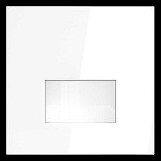 Накладка для датчика движения встраиваемого, S70 (белый глянцевый) Voltum VLS002201