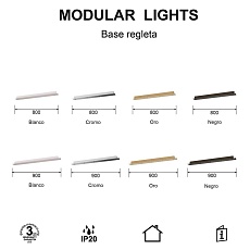 Потолочное основание Mantra Modular Light Florones 9379 3