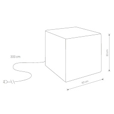 Уличный светильник Nowodvorski Cumulus Cube 8965 3