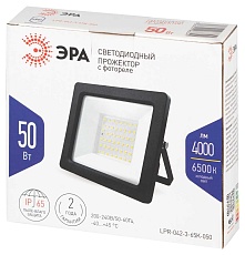 Прожектор светодиодный уличный ЭРА LPR-042-3-65K-050 Б0064410 1