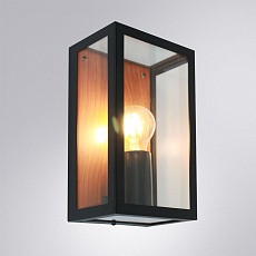 Уличный настенный светильник Arte Lamp Belfast A4569AL-1BR 1