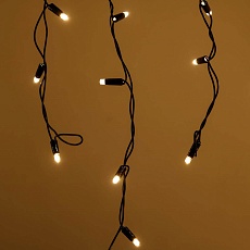 Уличная светодиодная гирлянда Ardecoled бахрома 230V теплый белый/белый ARD-Edge-Pro-5600X900-Black-240Led-Flash Warm 026034 2