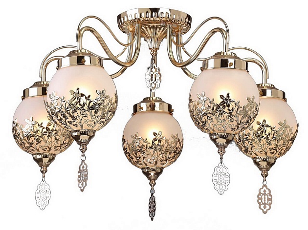 Потолочная люстра Arte Lamp Moroccana A4552PL-5GO Фото № 2