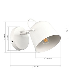 Настенный светильник Evoluce SLE1805-501-01 2