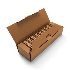 Зажим наборный изолированный (винтовой) ЗНИ - 4,0 (JXB4), бежевый Stekker 39934 2