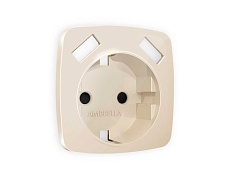 Лицевая панель розетки AMBRELLA VOLT OP3090 2