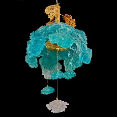 Подвесной светильник Fluorite Pirilampo Turquoise FL1186-1PB 3