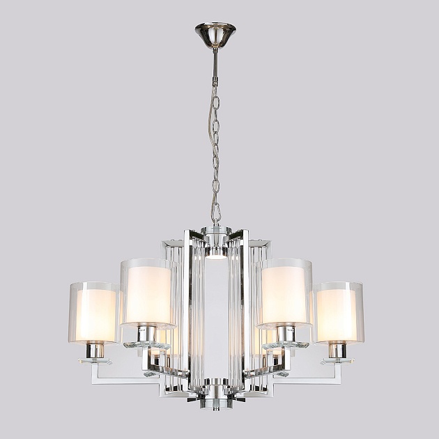 Подвесная люстра iLamp King RM6201-6 CR+CL Фото № 1