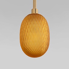 Подвесной светильник Eurosvet Pineapple 50266/1 янтарный 2