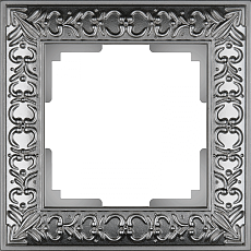 Рамка Werkel Antik на 1 пост матовый хром WL07-Frame-01 4690389145667 1