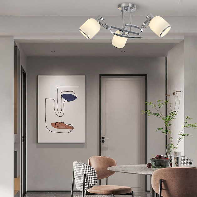 Потолочная люстра Arte Milano Neapolis72007 272007/3C Ni изображение 7 Потолочная люстра Arte Milano Neapolis72007 272007/3C Ni Фото № 7