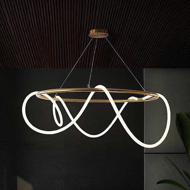 Подвесная люстра Lightera Nyasa LE217L-60G WIFI Фото № 4