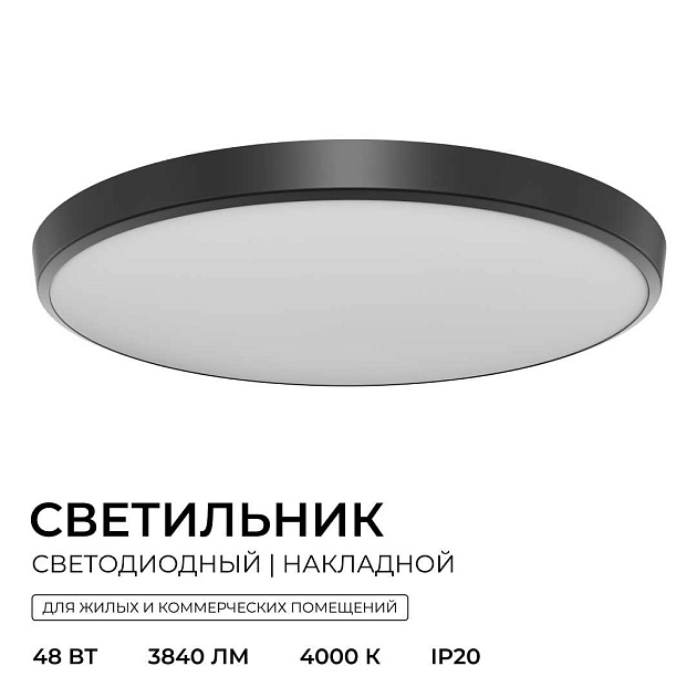 Накладной светодиодный светильник OGM O18-154 Фото № 5