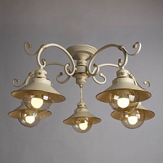 Потолочная люстра Arte Lamp 7 A4577PL-5WG 4