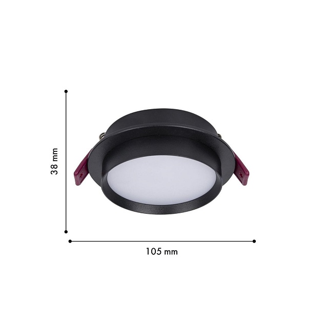 Встраиваемый светильник Favourite Vasto 4538-1C изображение 5 Встраиваемый светильник Favourite Vasto 4538-1C Фото № 5