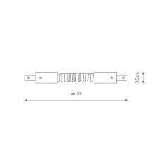 Коннектор гибкий Nowodvorski Profile 8383 1