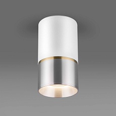 Потолочный светильник Elektrostandard DLN106 GU10 белый/серебро a047730 3