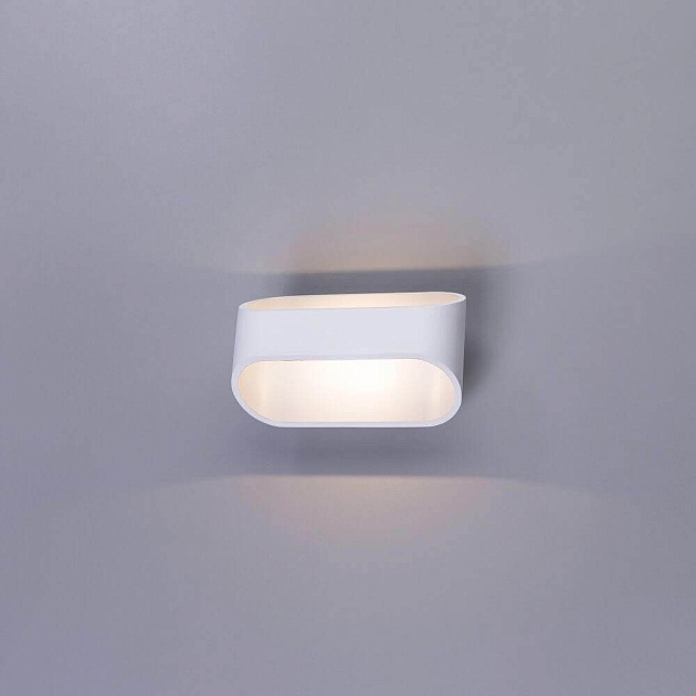 Настенный светодиодный светильник Arte Lamp Maniglia A1428AP-1WH фото 2