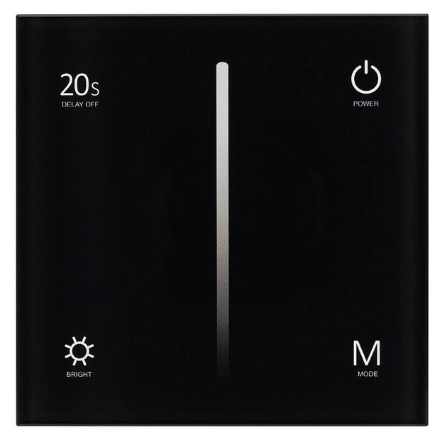 Панель управления Arlight Sens Smart-P42-Dim Black 028113 фото 3