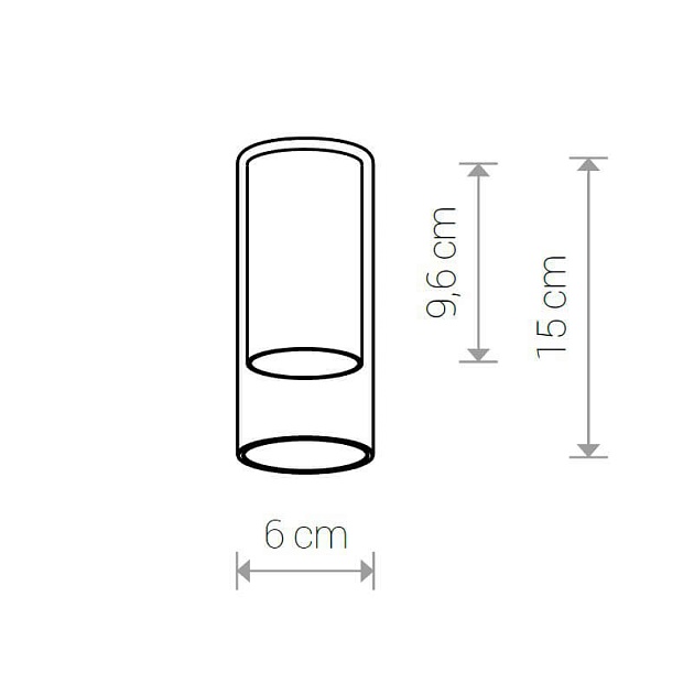 Плафон Nowodvorski Cameleon Cylinder S 8546 фото 2