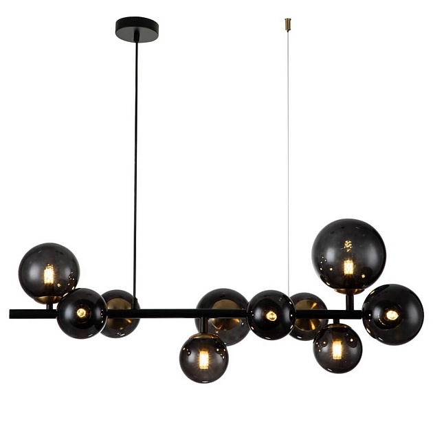 Подвесная люстра Indigo Molecola 11018/10P Black V000196 Фото № 1