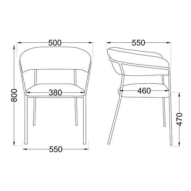 Кресло AksHome Geneva синий, велюр 62672 изображение 2 Кресло AksHome Geneva синий, велюр 62672 Фото № 2