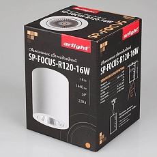 Потолочный светодиодный светильник Arlight SP-Focus-R120-16W Warm White 021065 4
