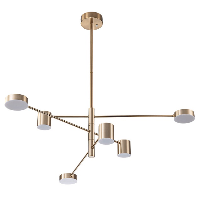 Люстра на штанге Arte Lamp STANLEY A2476PL-40PB Фото № 1