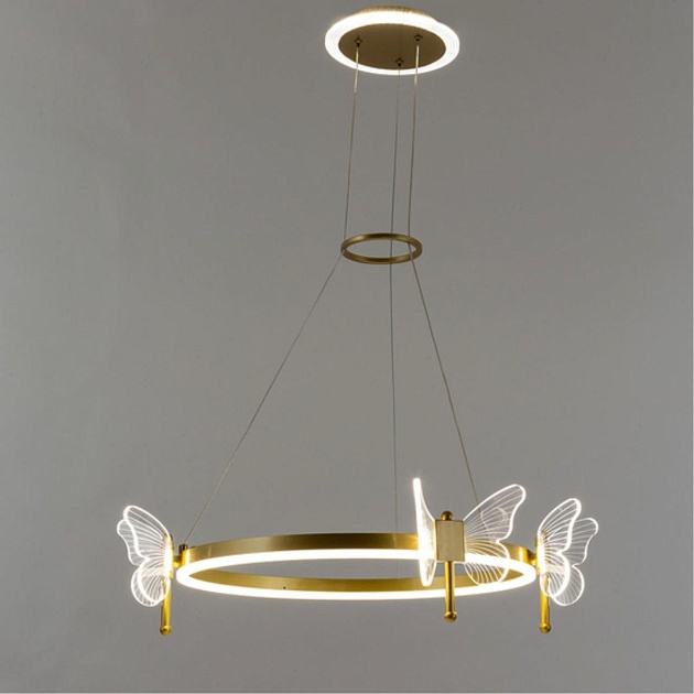 Подвесная светодиодная люстра Arte Lamp Darcy A2187LM-1GO Фото № 5