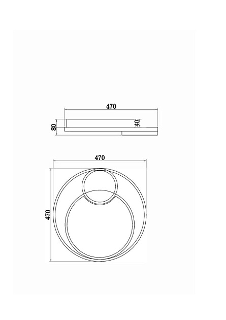 Потолочный светильник Freya FR10028CL-L80B Фото № 7