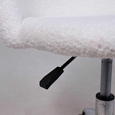 Поворотное кресло AksHome Sirena иск.мех/белый 91959 4